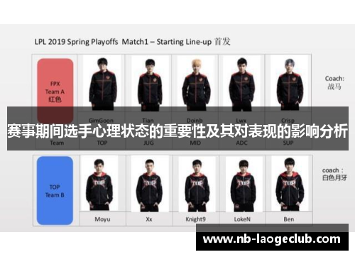 赛事期间选手心理状态的重要性及其对表现的影响分析